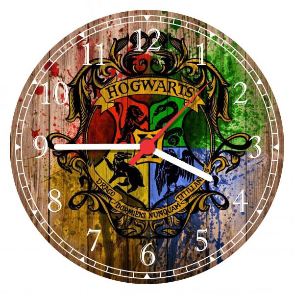 Relógio de Parede Harry Potter Filmes Cinema Hogwarts - Vital Quadros