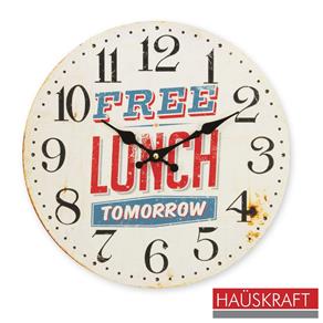 Relógio de Parede Haüskraft Diam.34x2,5cm Lunch RELP-005