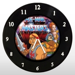Relógio de Parede - He-Man - em Disco de Vinil - Mr. Rock - Desenho Animado