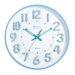 Relógio de parede HERWEG 6477-014 azul simba