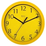 Relógio de parede HERWEG 6719-268 amarelo pantone