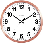 Relógio De Parede Herweg Ref: 6726 Alumínio Rosé