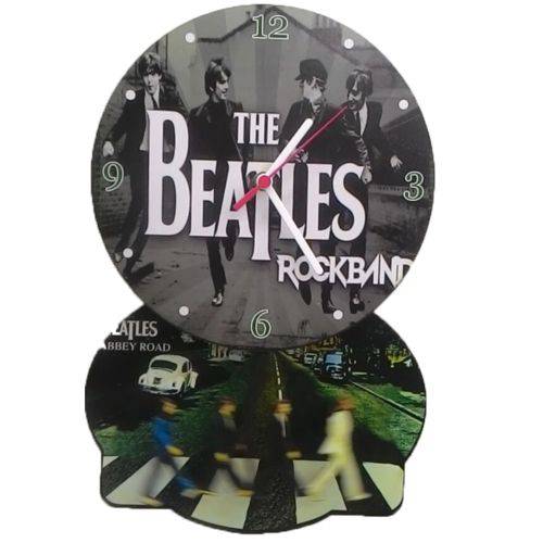 Relógio de Parede Interativo Beatles - Abbey Road