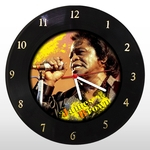 Relógio de Parede - James Brown - em Disco de Vinil - Mr. Rock – Funk