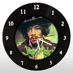Relógio de Parede - Jimi Hendrix - em Disco de Vinil - Mr. Rock – Rock