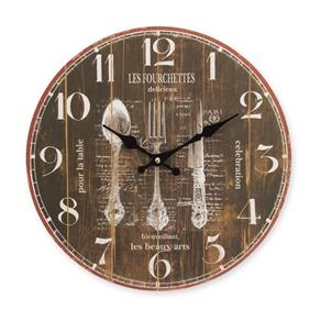 Relógio de Parede Kitchen 34cm MDF Hauskraft