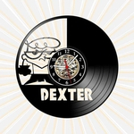 Relógio de Parede Laboratório Dexter Desenho TV Nerd Vinil LP