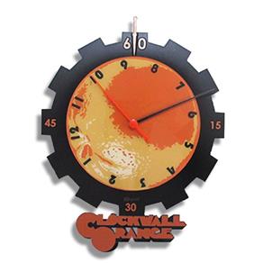 Relógio de Parede Laranja Clock