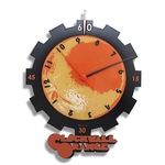 Relógio de Parede Laranja Clock