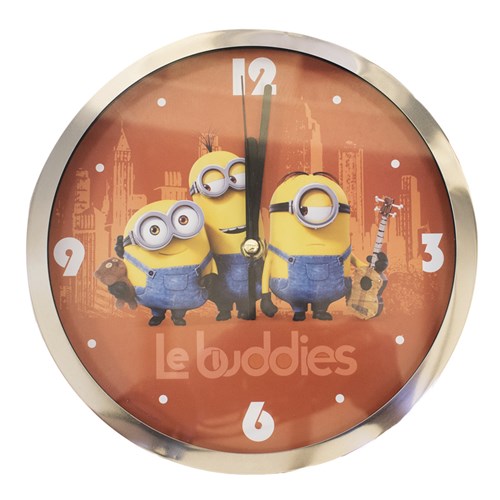 Relógio de Parede Le Buddies - Minions | Meu Malvado Favorito