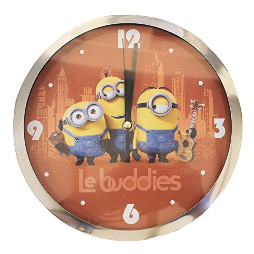 Relógio de Parede Le Buddies, Minions, Meu Malvado Favorito