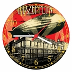 Relógio De Parede Led Zeppelin Música Decoração