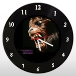 Relógio de Parede - Lobisomem Americano Em Londres - em Disco de Vinil - Mr. Rock - Terror