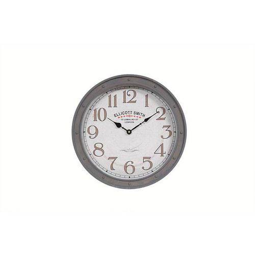 Relógio de Parede London 6255 Cinza Mart