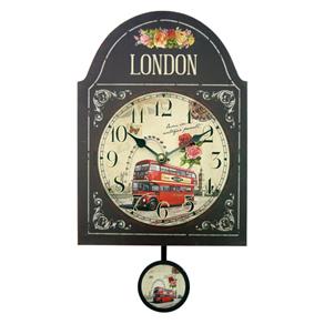 Relógio de Parede London - Preto