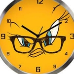 Relógio De Parede Looney Tunes Big Face Piu-piu