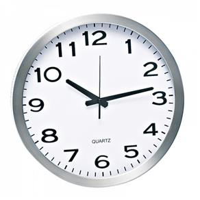 Relógio de Parede Lux de Alumínio Ø40cm