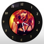Relógio de Parede - Madonna - em Disco de Vinil - Mr. Rock – Cantora Pop