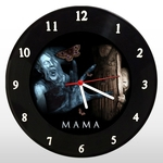 Relógio de Parede - Mama - em Disco de Vinil - Mr. Rock - Terror