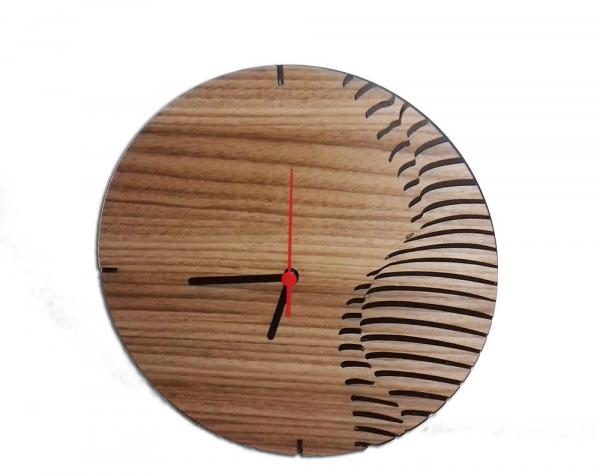 Relógio de Parede Mecanismo em Madeira Mdf Laminado Imagem Corpo Feminino - Decoramix