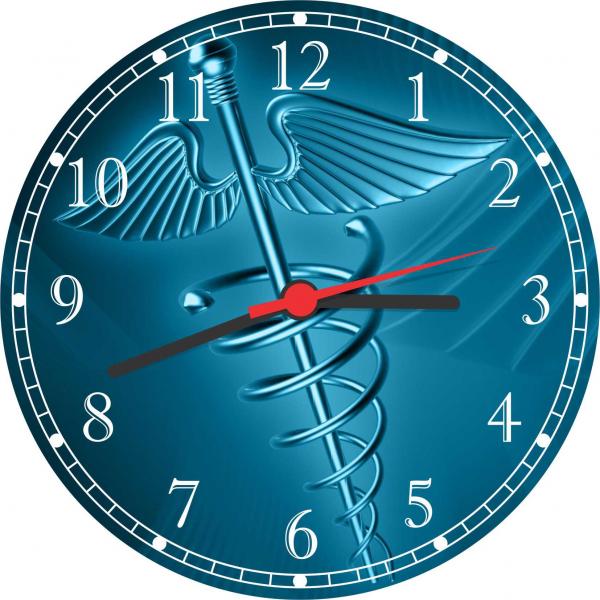 Relógio de Parede Medicina Médicos Consultórios Cérebro Salas - Vital Quadros
