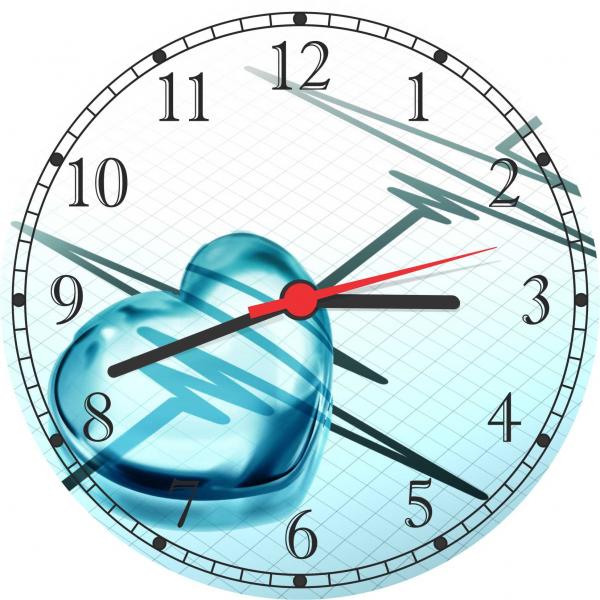 Relógio de Parede Medicina Médicos Consultórios Decorar - Vital Quadros