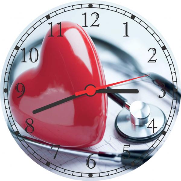 Relógio de Parede Medicina Médicos Consultórios Salas Decorar - Vital Quadros