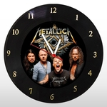 Relógio de Parede - Metallica - em Disco de Vinil - Mr. Rock – Heavy Metal