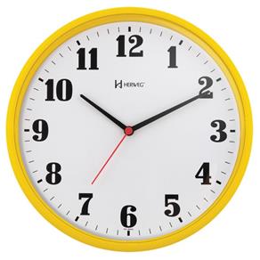 Relógio de Parede Moderno Herweg Amarelo Pantone 6126-268