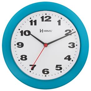 Relógio de Parede Moderno Herweg Turquesa Pantone 6103-267