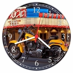 Relógio De Parede Moto Harley Davidson Decoração