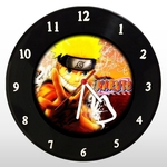 Relógio de Parede - Naruto - em Disco de Vinil - Mr. Rock - Anime