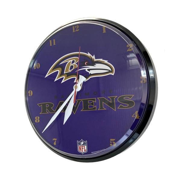 Relógio de Parede NFL Baltimore Ravens 32cm - Wincraft