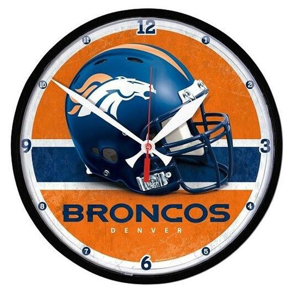 Relógio de Parede NFL Denver Broncos 32cm - Wincraft