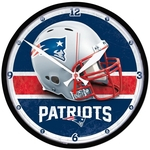 Relógio de Parede NFL New England Patriots 32cm