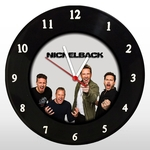 Relógio de Parede - Nickelback - em Disco de Vinil - Mr. Rock – Pop Rock