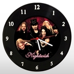 Relógio de Parede - Nightwish - em Disco de Vinil - Mr. Rock – Metal Sinfônico
