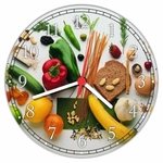 Relógio De Parede Nutricionista Saúde Decoração Consultório