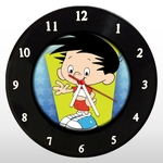 Relógio de Parede - O Fantástico Mundo de Bobby - em Disco de Vinil - Mr. Rock - Desenho Animado