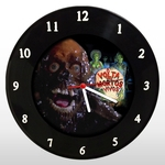 Relógio de Parede - O Retorno dos Mortos Vivos - em Disco de Vinil - Mr. Rock - Terror