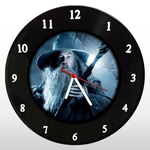 Relógio de Parede - O Senhor dos Anéis - em Disco de Vinil - Mr. Rock - Gandalf