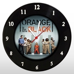 Relógio de Parede - Orange Is The New Black - em Disco de Vinil - Mr. Rock - Seriado