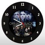 Relógio de Parede - Orphan Black - em Disco de Vinil - Mr. Rock - Seriado