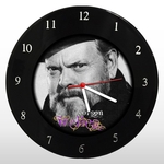 Relógio de Parede - Orson Welles - em Disco de Vinil - Mr. Rock - Cinema Vintage