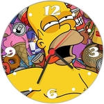 Relógio De Parede Os Simpsons Homer Decoração Presentes