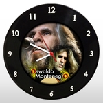 Relógio de Parede - Oswaldo Montenegro - em Disco de Vinil - Mr. Rock - Mpb