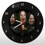 Relógio de Parede - Ozzy Osbourne - em Disco de Vinil - Mr. Rock – Heavy Metal