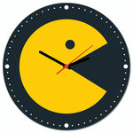 Relógio de Parede Pac-Man Come Come