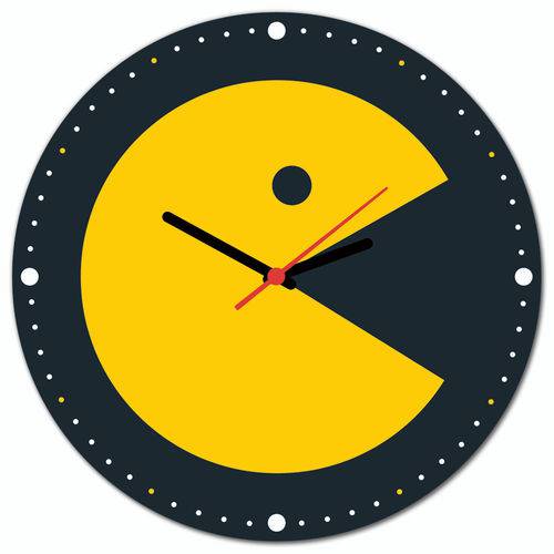 Relógio de Parede Pac Man