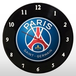 Relógio de Parede - Paris Saint - Germain - em Disco de Vinil - Mr. Rock – França